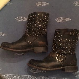 Studded Frye Boots